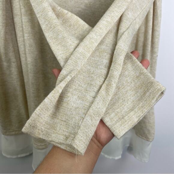 Lilly McKay collection long sleeve tunic blouse women's size Large - Picture 3 of 10